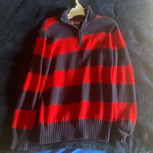 Chaps quarter zip sweater for boys